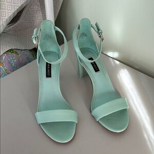 Nine West Mint Green Women's Heels